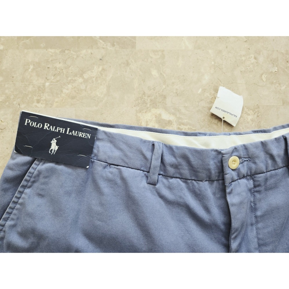 NWT Vintage Polo Ralph Lauren Men's Shorts Sz 40 Blue Preppy Coastal Nautical - Picture 3 of 14